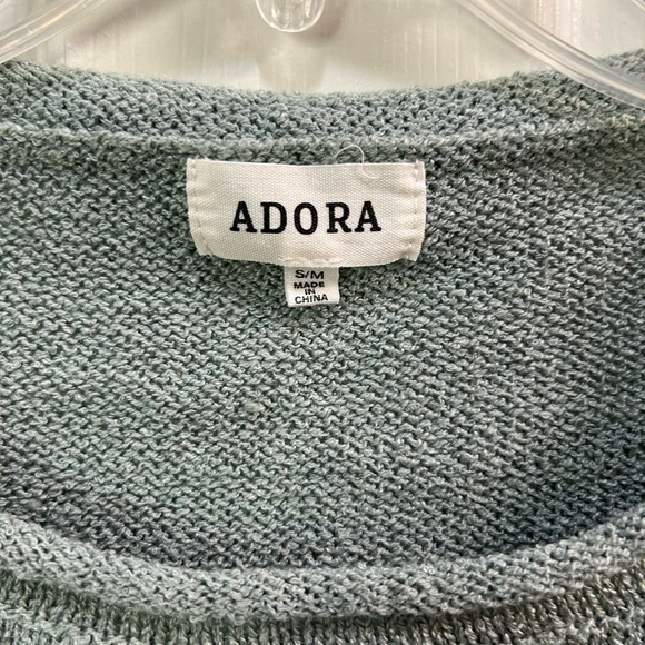 Adora Women's Seafoam Green Sweater - Picture 3 of 3